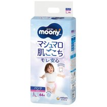 Підгузки-трусики Moony для дівчаток L 9-14 кг, 44 шт.
