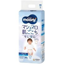 Підгузки-трусики Moony для хлопчиків XL 12-22 кг, 38 шт.