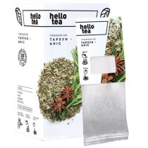 Чай травяной пакетированный Hello Tea ''Тархун-Анис'' 20шт х 2г