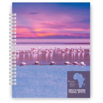 Блокнот "Невідомі куточки світу" В5, обкл. картон, 60 арк., кліт.