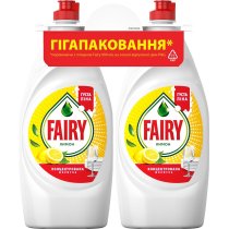 FAIRY Засіб для миття посуду Лимон 2x900мл