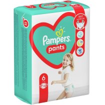 Дитячi одноразові підгузники-трусики PAMPERS Pants Giant (15+ кг) Середня Упаковка 19