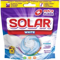 SOLAR Капсулы для стирки белых вещей White 10 шт Зип Пакет