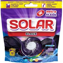 SOLAR Капсулы для стирки темных вещей Black 10 шт Зип Пакет