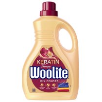 Woolite Средство для стирки жидкое 1,8л для цветных тканей с кератином