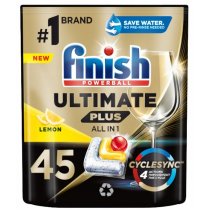 FINISH средство для мытья посуды 45 таб. Ultimate Plus All in 1 Лимон