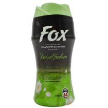 Парфумований кондиціонер FOX для білизни В ГРАНУЛАХ Naturall freshness(зелений)