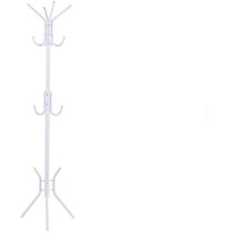 Вешалка для одежды напольная Пихта (VKY-6080W) белая