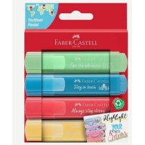 Набор текстовых маркеров Faber-Castell Promo Textliner Pastel 4 цвета