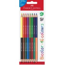 Карандаши цветные Faber-Castell Set Bicolour, 8 двухстр. карандашей = 16 цветов