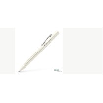 Ручка кулькова автоматична Faber-Castell Grip 2010, корпус білий