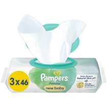 Дитячі вологі серветки Pampers Harmonie New baby, 138 шт