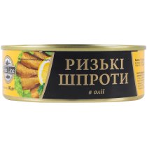 Ризькі шпроти Fish Line 240г ж/б ключ