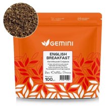 Чай листовой черный Gemini "Английский завтрак" 100г