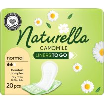 NATURELLA Ежедневные гигиенические прокладки Camomile Нормал Single 20шт Индивидуальная упаковка