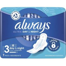 ALWAYS Ультра Женские гигиенические прокладки День Супер Экстра Single 7шт