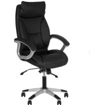 Крісло VERONA (ANYFIX) P ECO-30, гум.ролики, екошкіра, чорне