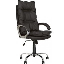 Крісло YAPPI TILT CHR68 P ECO-30, гум.ролики, екошкіра, чорне