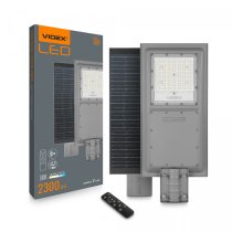 Ліхтар вуличний LED автономний VIDEX 2300Lm 5000K (VL-SLSO-082-S)
