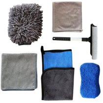 Набір для мийки та догляду за автомобілем 6 шт Poputchik