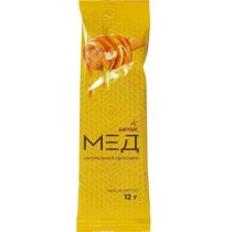 Мед натуральний квітковий 12 г.(упаковка 100шт)