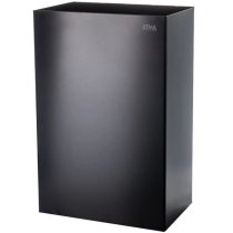 Корзина для паперових  рушн.,метал ЧОРНА 16л ТМ АТМА