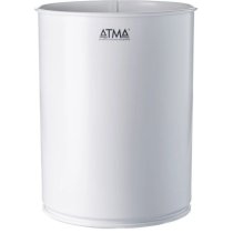 Корзина металева ТМ АТМА  офісна біла 12л,23х29
