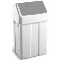 Урна TTS Mах 12 л сіра кришка