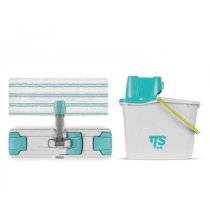 Набір TTS Uni Junior yellow: відро з віджимом,основа,моп