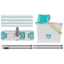 Набір TTS Uni Junior yellow: відро з віджимом, основа, моп, рукоятка