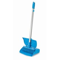 Комплект для подметки Igeax совок Lobby и щетка Tiny, синий