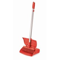 Комплект для подметания Igeax совок Lobby и щетка Tiny, красный