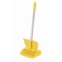 Комплект для підмітання Igeax совок Lobby та щітка Tiny,  жовтий