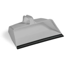 Совок для сміття з ручкою TTS сірий