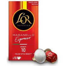 Кава мелена в капсулах L'OR Passione Rossa Espresso Maranello 10х52г