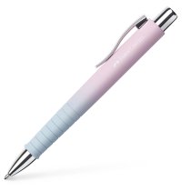 Ручка шариковая автомат. Faber-Castell POLY BALL FLOW EDITION XB корпус BLUSHING SKY, синяя