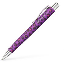 Ручка шариковая автомат. Faber-Castell POLY BALL LEO NIGHTSHADE, синяя