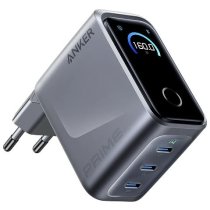 Зарядное устройство Anker GaNPrime Charger 160W, 3xUSB-C PD3.1 w Display Silver