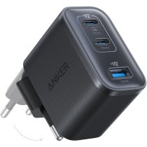 Зарядное устройство Anker Charger - 70W, 2xUSB-C PD & 1xUSB-A Black