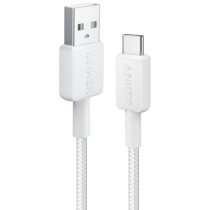Кабель Anker 322 USB-A to USB-C - 0.9m Nylon White