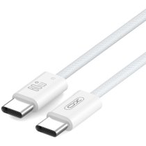 Кабель XO NBQ273 Imitation Series Type-C to Type-C - 60W - 1m White