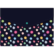 Папка-конверт А5 на кнопці, 180 мкм