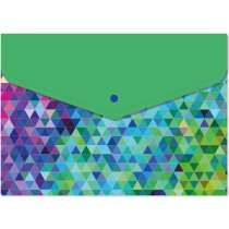 Папка-конверт А5 на кнопці, 180 мкм