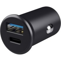 Автомобильное зарядное устройство Trust 38Вт USB-A/USB-C PD, QC, черный