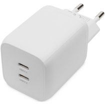 Зарядное устройство DIGITUS 2хUSB-C, 65W, GaN