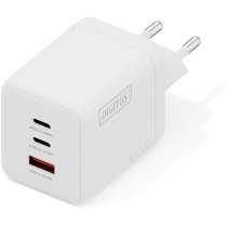 Зарядное устройство DIGITUS GaN 2хUSB-C, 1хUSB-A, 100W