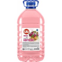 Мыло жидкое косметическое LILU "Цветочное", пл. пет 5л.