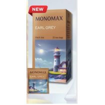 Чай чорний з бергамотом EARL GREY в індивідуальних конвертах  25шт х 1,5г