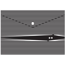 Папка-конверт А4 на кнопці, 180 мкм