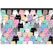 Папка-конверт А4 на кнопці, 180 мкм